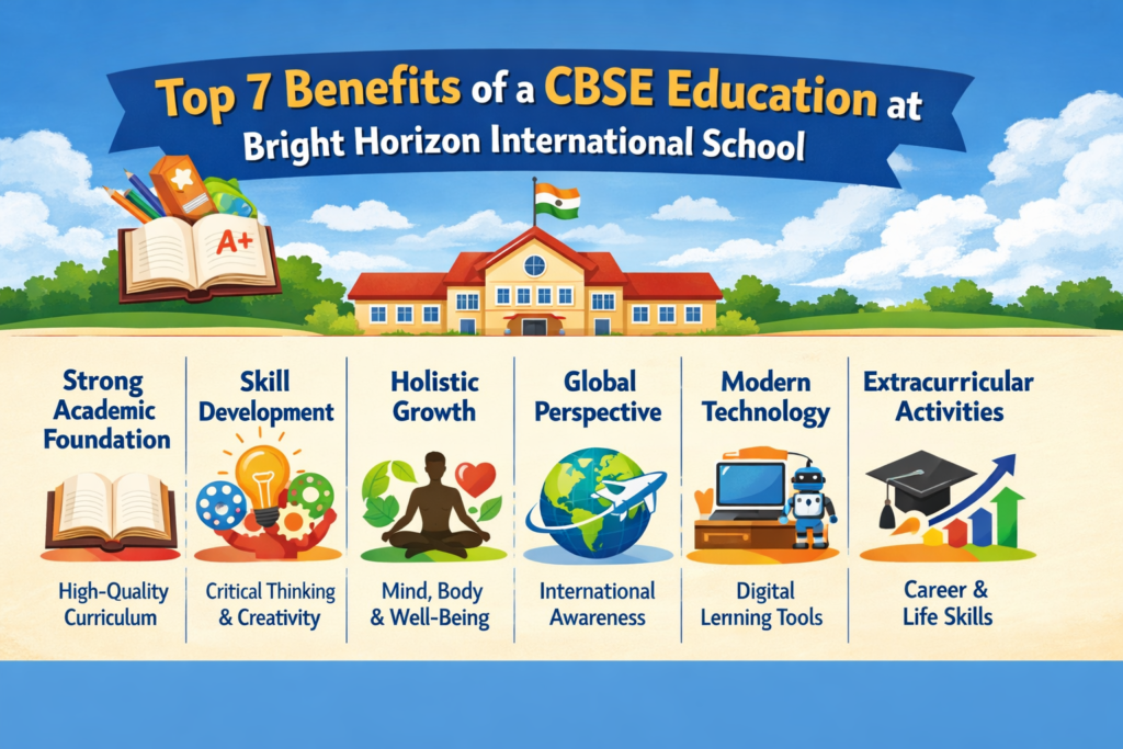Top 7 Benefits of a CBSE Education at Bright Horizon International School
