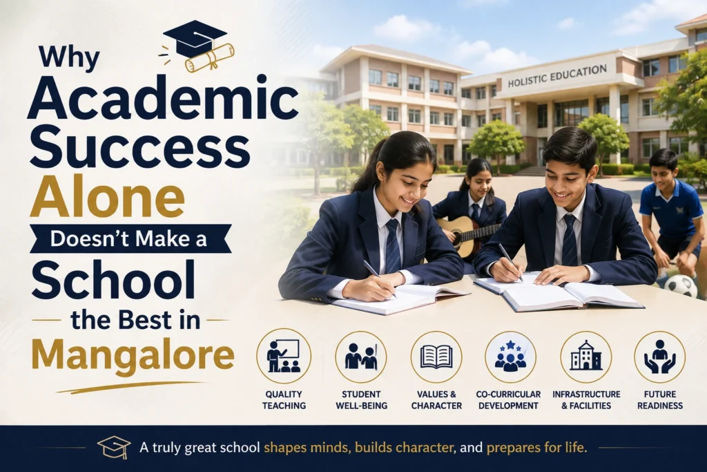 Why Academic Success Alone Doesn't Make a School the Best in Mangalore